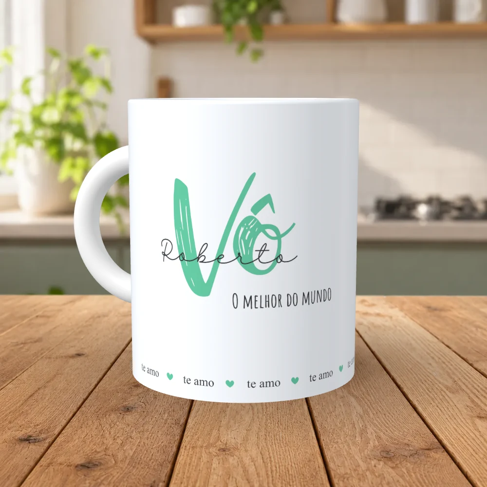 Caneca Melhor Vô/Vó do Mundo